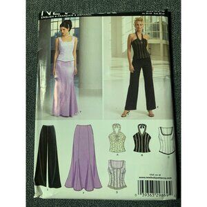 New Look Misses Skirt Pants Top Sewing Pattern sz 6-16 6584 - uncut